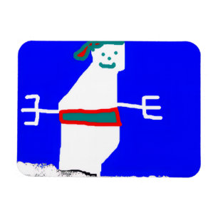 Magnet Flexible Aimant bonhomme de neige