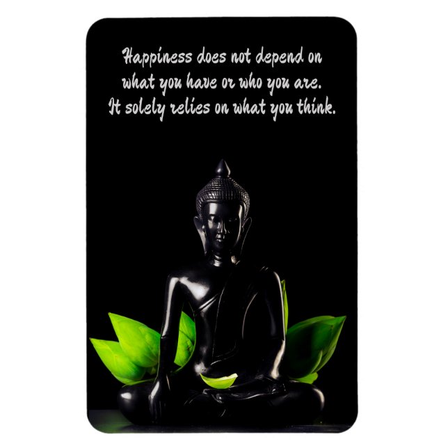 Magnet Flexible Aimant Bouddha Quote 4 (Vertical)