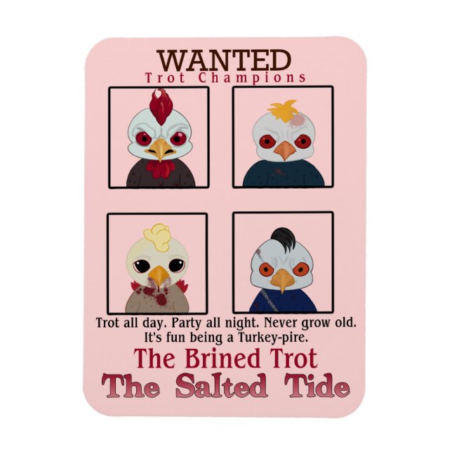 Magnet Flexible Aimant Champion de Trot Briné 2024 (Vertical)