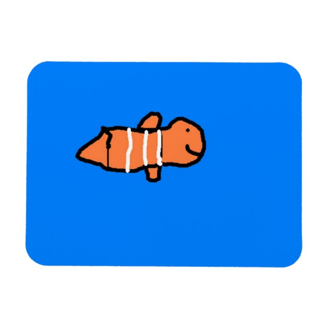 Magnet Flexible Aimant clown (Horizontal)