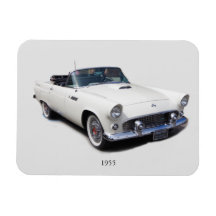 Aimant convertible blanc 1955
