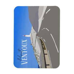 Magnet Flexible Aimant cyclable Mont Ventoux