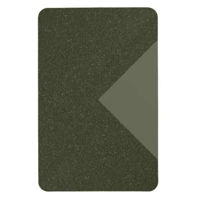 Magnet Flexible Aimant d'accentuation du triangle vert de mousse - (Vertical)