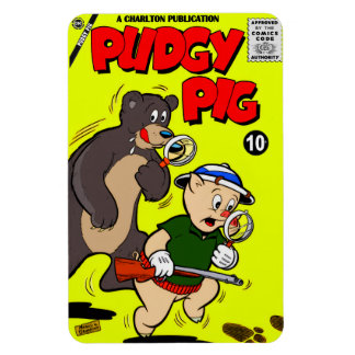 Magnet Flexible Aimant de bande dessinée classique PUDGY PIG