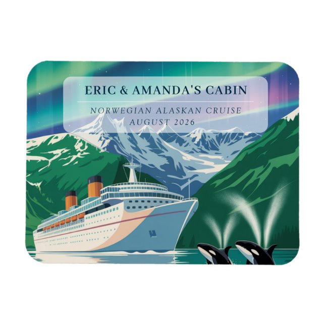Magnet Flexible Aimant de cabine de bateau de croisière (Horizontal)