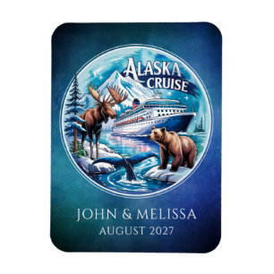 Magnet Flexible Aimant de cabine de bateau de croisière en Alaska