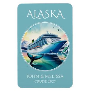Magnet Flexible Aimant de cabine de bateau de croisière en Alaska