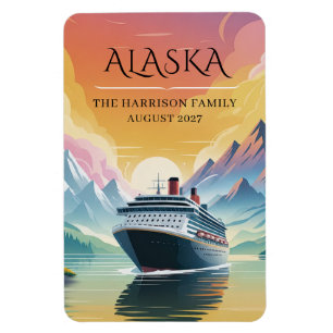 Magnet Flexible Aimant de cabine de bateau de croisière en Alaska