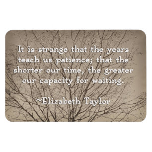 Magnet Flexible Aimant de citation de la patience