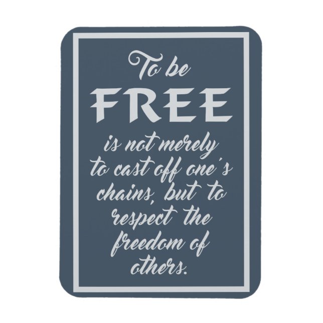 Magnet Flexible Aimant de citation libre (Vertical)