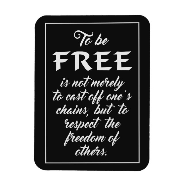 Magnet Flexible Aimant de citation libre (Vertical)