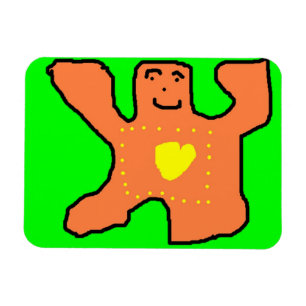 Magnet Flexible Aimant de coeur d'ours