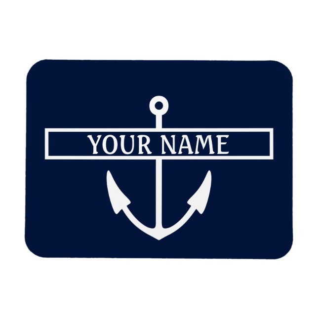 Magnet Flexible Aimant de croisière Ancre (Horizontal)