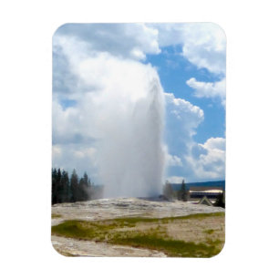 Magnet Flexible Aimant de cuisine Vieux fidèles Yellowstone