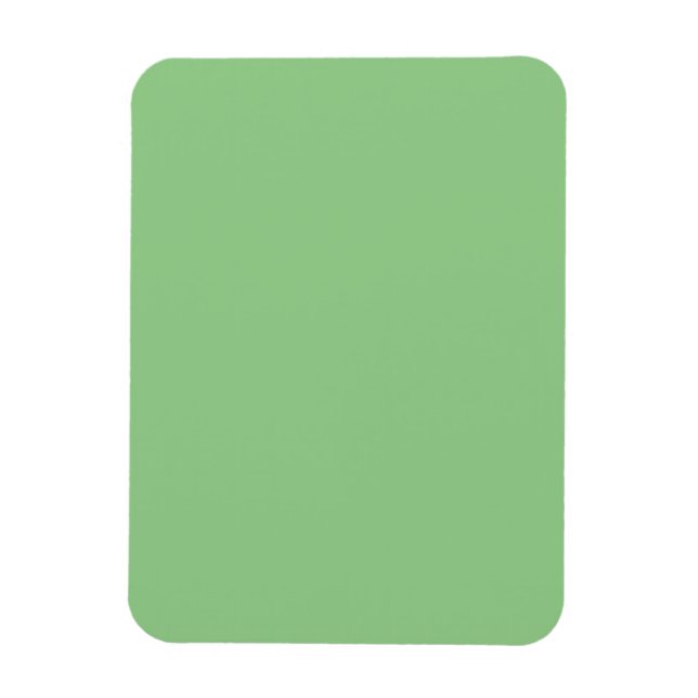Magnet Flexible Aimant de décoration minimaliste vert sauge calme (Vertical)