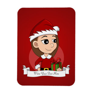 Magnet Flexible Aimant de dessin animé de Noël