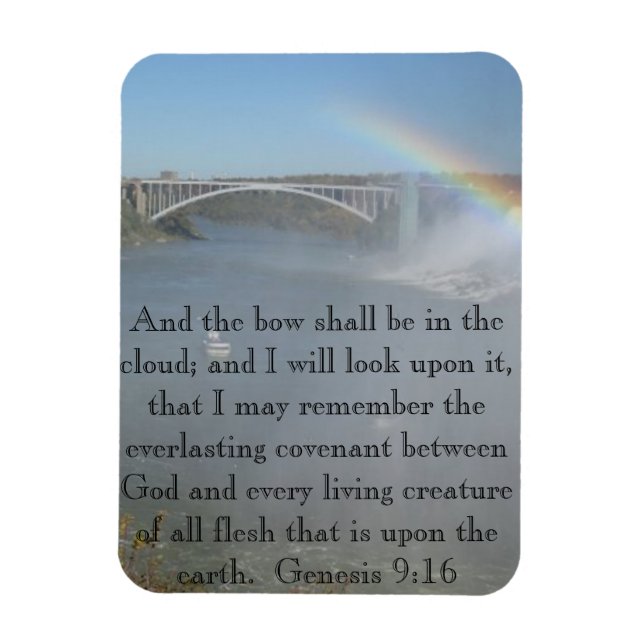 Magnet Flexible Aimant de la Bible arc-en-ciel (Vertical)
