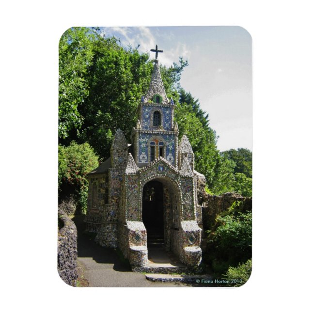 Magnet Flexible Aimant de la chapelle coquille (Vertical)