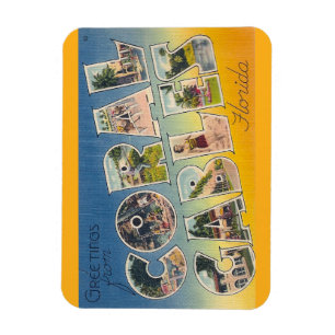 Magnet Flexible Aimant de la Floride, Coral Gables