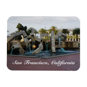 Magnet Flexible Aimant de la fontaine #2 de San Francisco