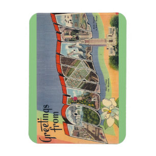 Magnet Flexible Aimant de la Louisiane