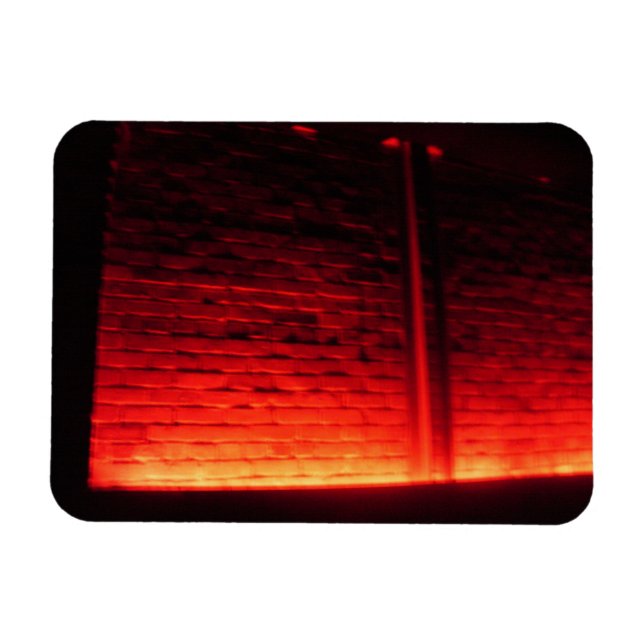 Magnet Flexible Aimant de la paroi rouge (Horizontal)