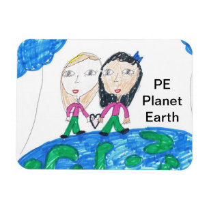 Magnet Flexible Aimant de la terre de planète