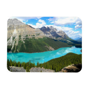 Magnet Flexible Aimant de lac mountains rocheuses