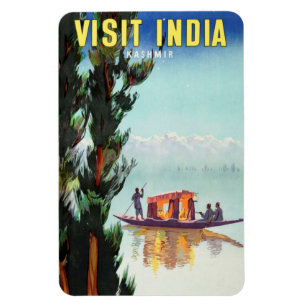Magnet Flexible Aimant de l'affiche de voyage en Inde