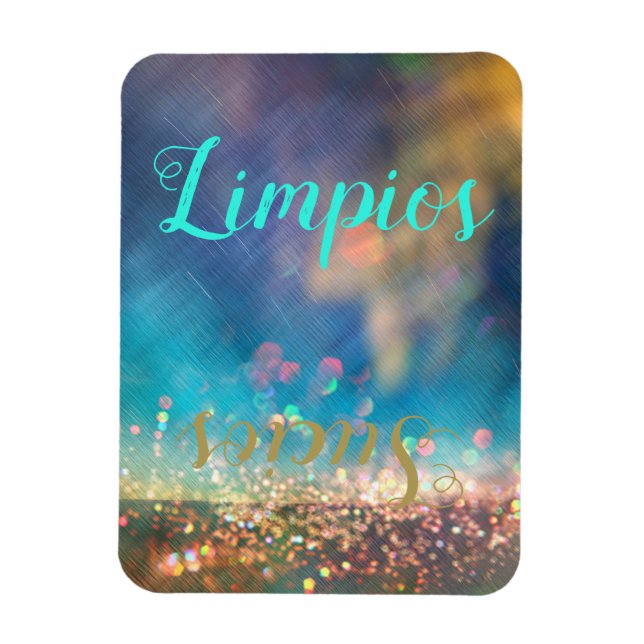 Magnet Flexible Aimant de lave-vaisselle Aurora espagnol propre (Vertical)