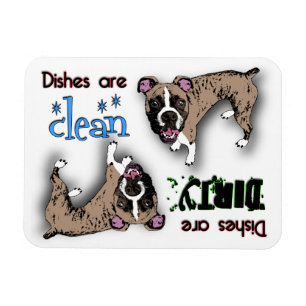 Magnet Flexible Aimant de lave-vaisselle de rectangle de boxeur