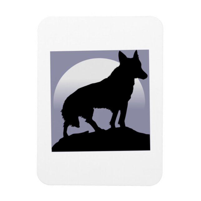 Magnet Flexible Aimant de loup (Vertical)