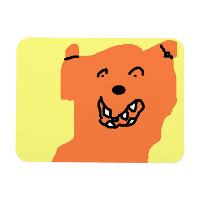 Magnet Flexible Aimant de l'ours (Horizontal)