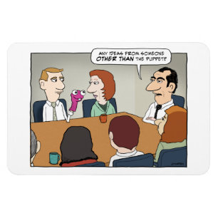 Magnet Flexible Aimant de marionnette de bureau amusant