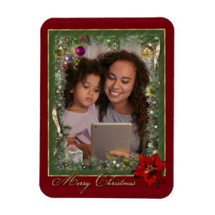 Magnet Flexible Aimant de Noël personnalisable (télécharger votre 
