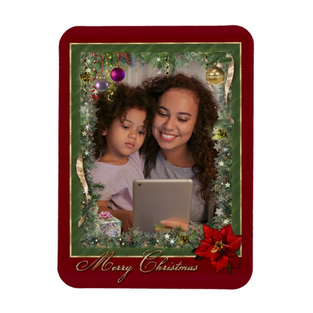 Magnet Flexible Aimant de Noël personnalisable (télécharger votre  (Vertical)