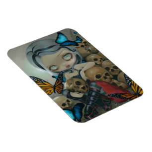 Magnet Flexible Aimant de "papillons et d'os"