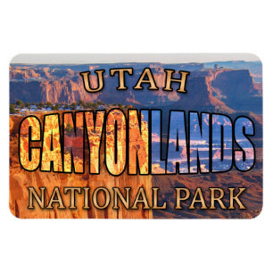 Magnet Flexible Aimant de parc national de Canyonlands de l'Utah