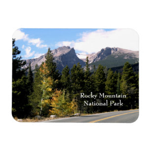 Magnet Flexible Aimant de parc national de montagne rocheuse