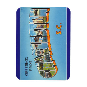 Magnet Flexible Aimant de plage de la Caroline du Sud, Charleston