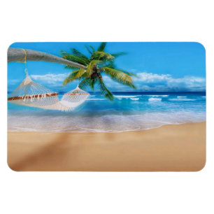 Magnet Flexible Aimant de plage tropical