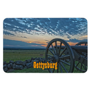 Magnet Flexible Aimant de prime du canon II de Gettysburg