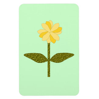 Magnet Flexible Aimant de qualité supérieure Fleur Jaune