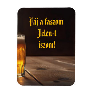 Magnet Flexible Aimant de réfrigérateur que je bois Présent ! ça f