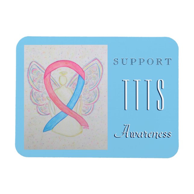 Magnet Flexible Aimant de sensibilisation au syndrome transfusionn (Horizontal)