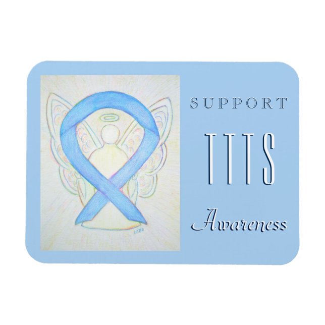 Magnet Flexible Aimant de sensibilisation au syndrome transfusionn (Horizontal)