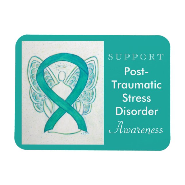 Magnet Flexible Aimant de sensibilisation aux troubles du stress p (Horizontal)