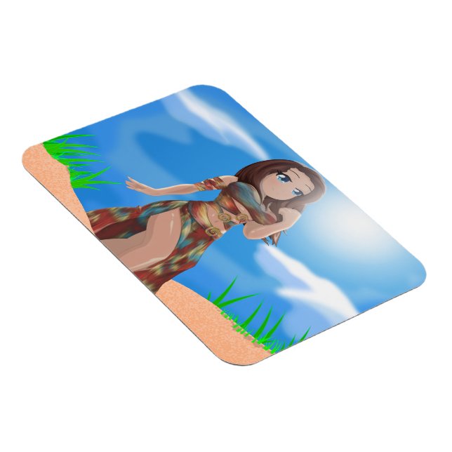 Magnet Flexible Aimant de Sharm été (Côté Droit)