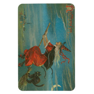 Magnet Flexible Aimant de sorcière d'Halloween