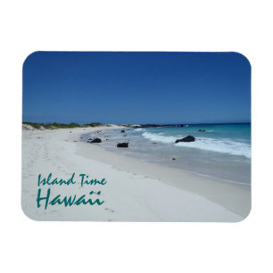 Magnet Flexible Aimant de souvenir de paysage de plage d'Hawaï de
